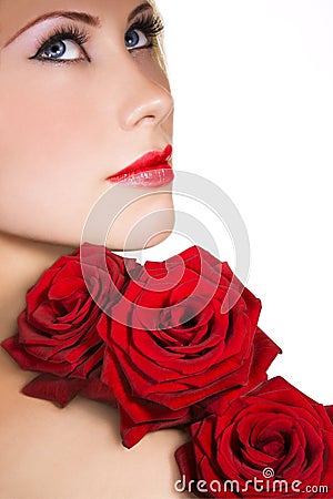 Beleza Com Rosas Vermelhas