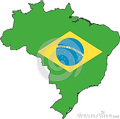 mapa do brasil vetor. BRASIL-VETOR DO MAPA (click