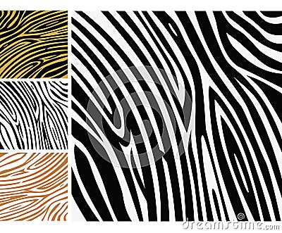 Zebra Skin Pattern 01 - Backgrounds &amp; Photoshop Patterns